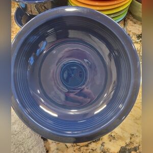 Fiestaware Cobalt Individual Pasta Bowl
